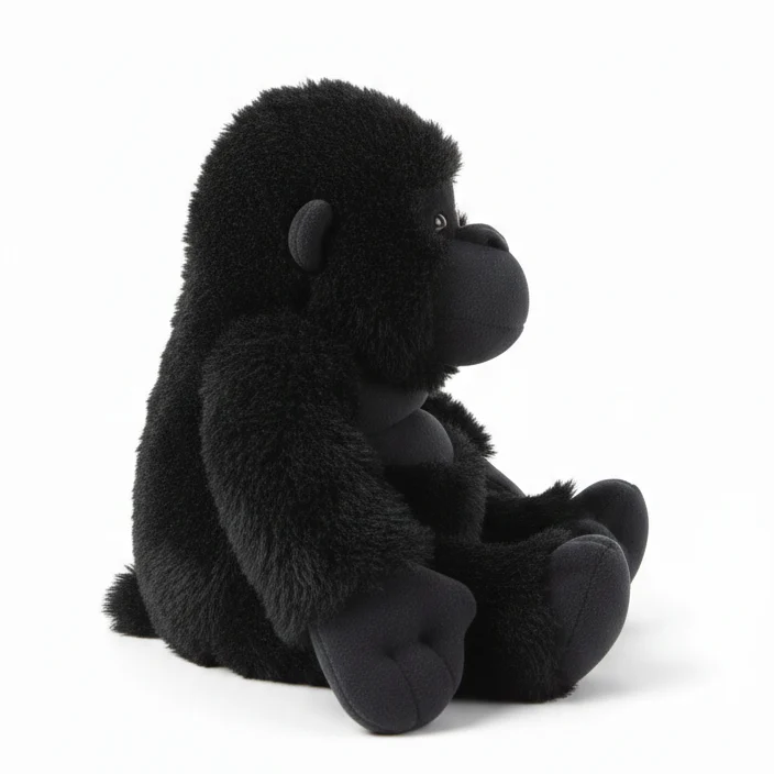 Black Gorilla Soft Toy - Image 6